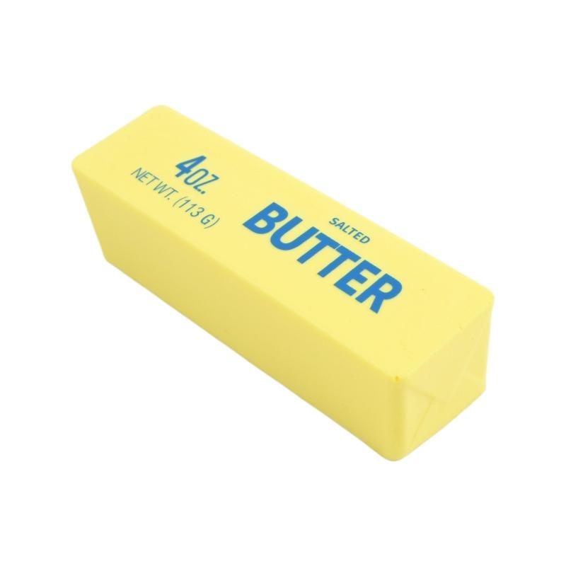 Butter Stick Soft Slow Rise Toy Stress Relief Slow Rebound Fidget Cheese Stick Kids Squeeze Elastic Prank Toy Birthday Gift
