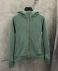 Damen Schlanke Kapuzen-Scuba-Jacke mit Fleece - Herbst/Winter Lässiges Reißverschluss-Sweatshirt