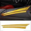 Carbon Fiber Center Console Right Side Trim Sticker For Corvette C8 -2025