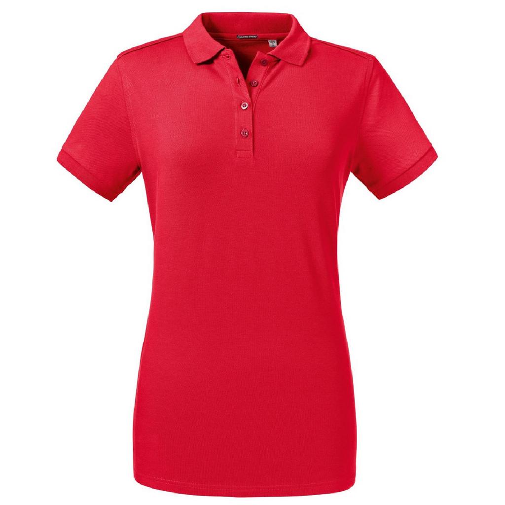 Russell Damen/Damen Maßgeschneidertes Stretch-Polo