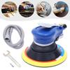 6 Inch Pneumatic Orbital Sander Air Sanding Machine 10000rpm Air Palm Random Orbital Sander for Car Wood Metal Sanding Polishing