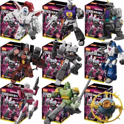 BLOKEES Original Transformers GALAXY 9 Megatron Jetfire Bombshell Unicron Mirage Autobots Decepticons Action Figure Toys Gift