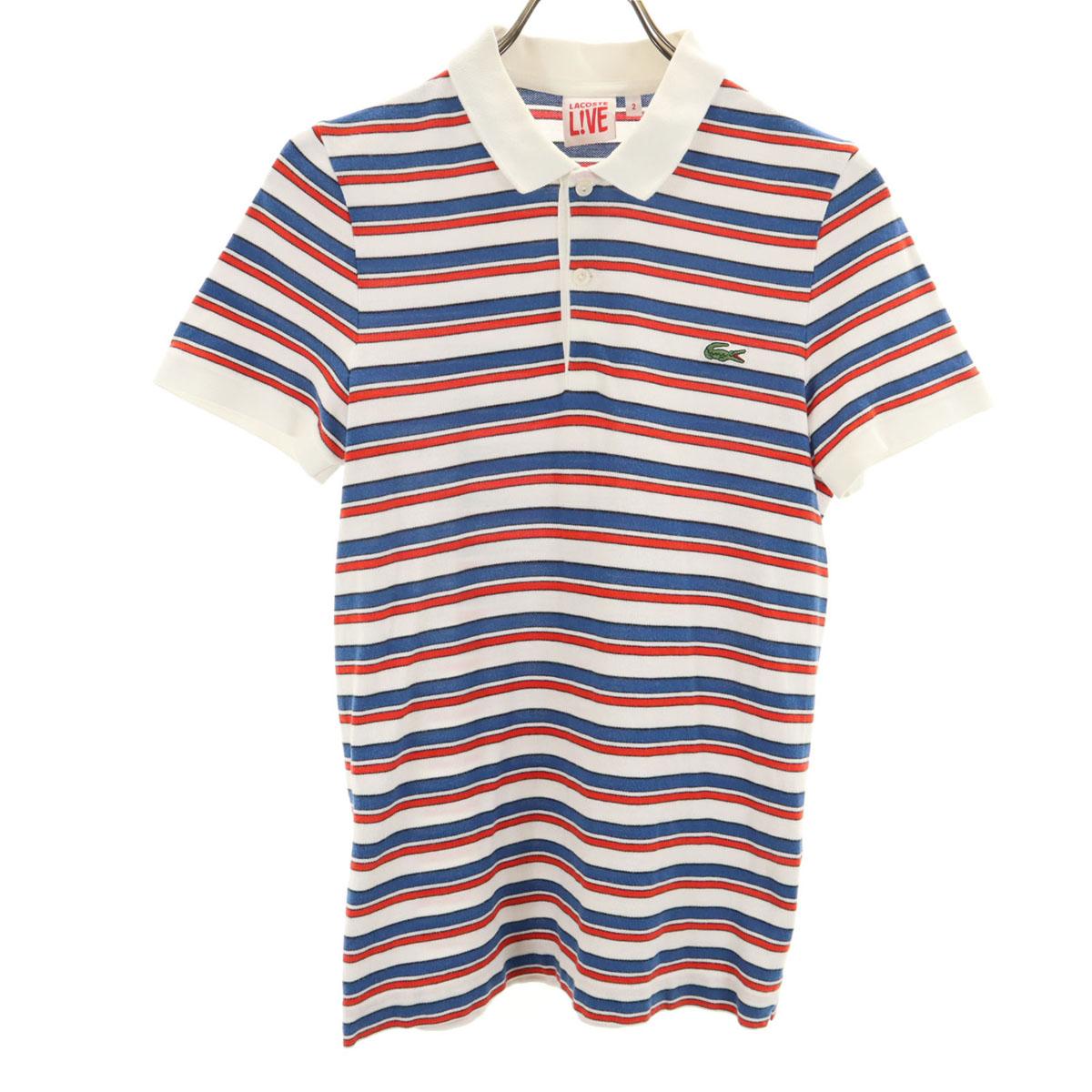 

LACOSTE Short sleeve Polo shirt 2 White system Men s Used