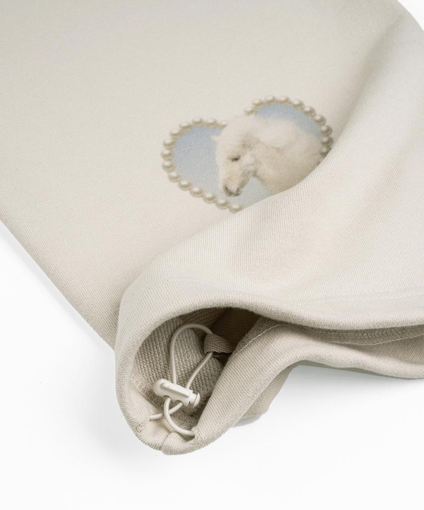 Eonseutedimakes Souvenir Sweatpants Sand Beige