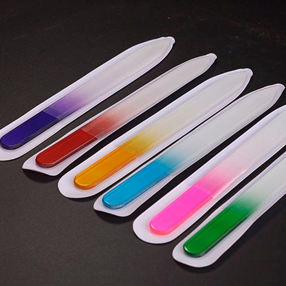 Sale Durable Pro Tool Manicure Device Buffer Nail Art Files Crystal Glass File