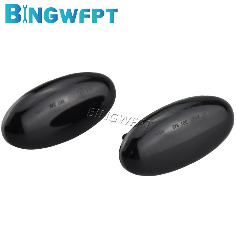 BINGWFPT 2PCS For Mazda 2 For Mazda 3 5 6 BT-50 MPV LED Dynamic Turn Signal Side Marker Light Sequential Blinker Light