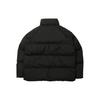 FILA Down Jackets Unisex Black Stand Collar Moderate Puffer Jacket FS2DJD4101X-BLK