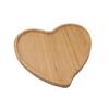 ZISIZ Japanese Style Irregular Bamboo Wood Tray Set