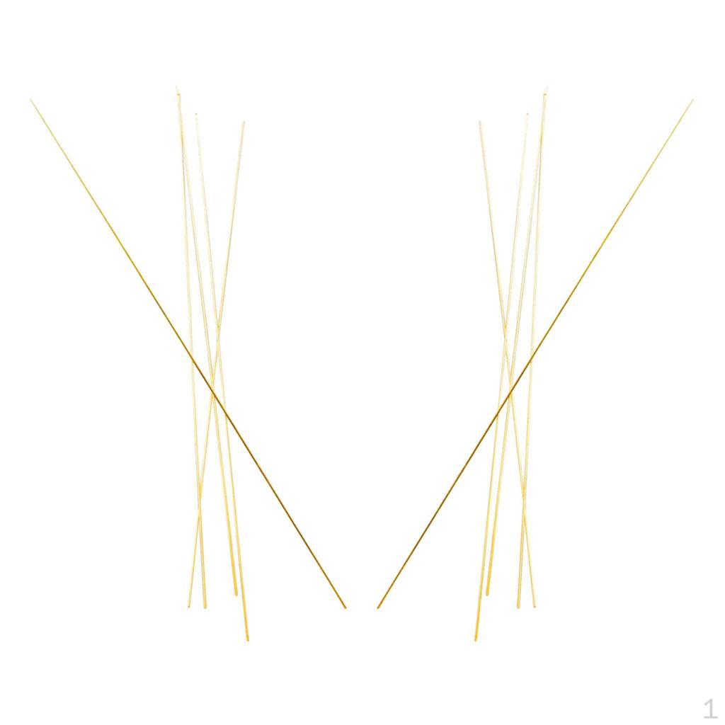 

10 Pieces of Round Bars Brass