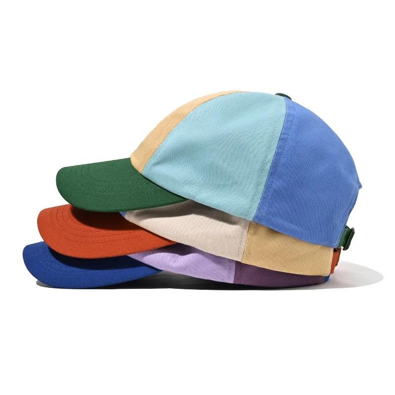 Sommer OK Buchstabe Color Block Baseballkappe - Designer Golf Trucker Sport Snapback, für Damen Herren 56-59cm, Stilvolle Kopfbedeckung