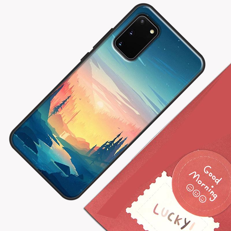 Star Lake Mountain Phone Case For Samsung Galaxy S26 S25 Ultra S20 S21 S22 S23 S24 S10 Plus S25 FE Cover Shell