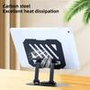 360° Rotating Laptop Stand Adjustment Desktop Holder Portable Metal Tablet Stand  Video Viewing