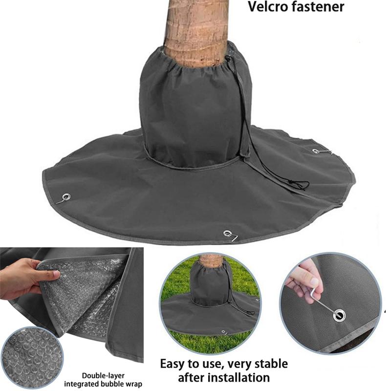 Winter Tree Root Protector Plant Anti Freeze Protection Bag Freeze Protection Tree Trunk Protector Guard Warm Tree Plant Covers