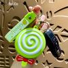 Lollipop Silicone Coin Purse & Keychain - Children's Crossbody Bag & Travel Souvenir