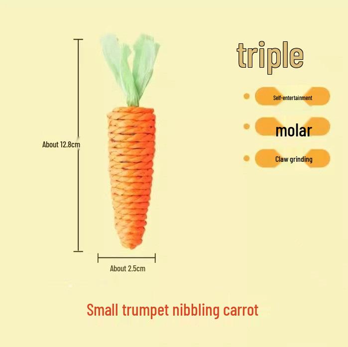 

Морковные игрушки для котят - Маленькие и Большие