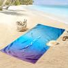 Jesus Gradient Blue Towel A must-have beach towel for beach travel