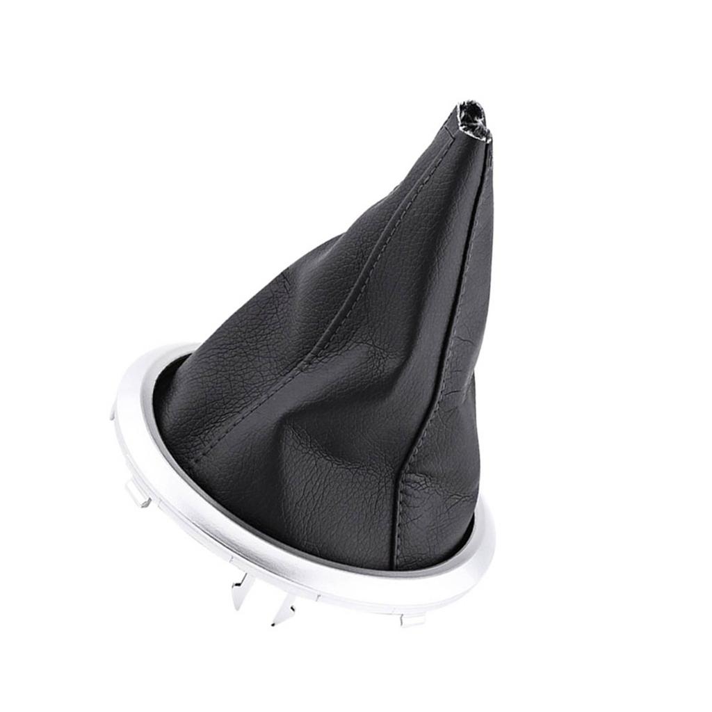 Car Black Manual Transmission Shift Lever Frame Boot Cover Fit For Suzuki Swift SX4 2005 2010