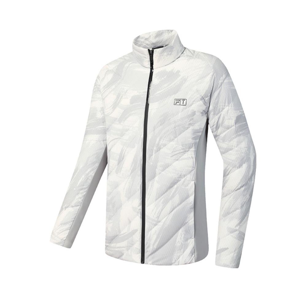 

FILA Golf Series Fashion Simple Allover Print Casual Sports Training Warm Versatile Lightweight Down Jacket Men outerwear A11M545929FZA M