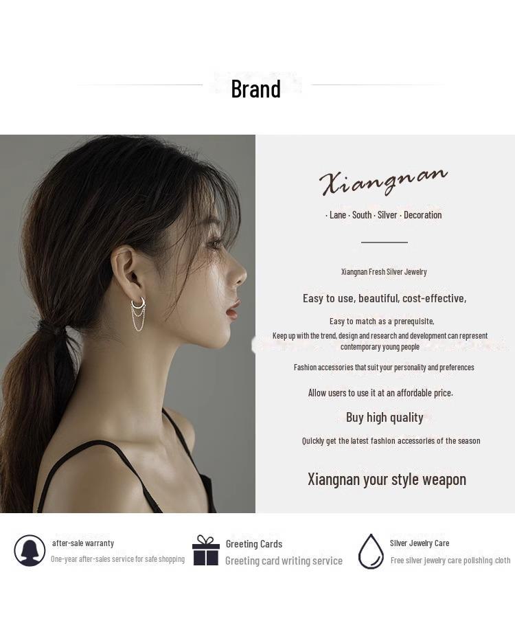 Cercei cu perle de lux noi 2023: Argint 925, design de înaltă calitate, perfect pentru toamnă/iarnă.