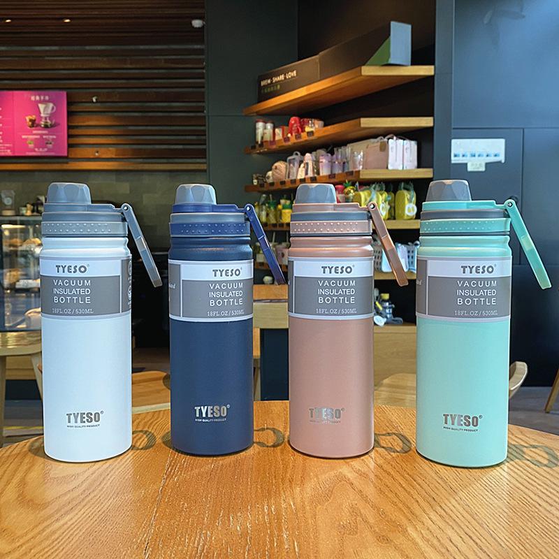 Tyeso Ice King Insulated Sports Bottle - Large Capacity for Men & Women