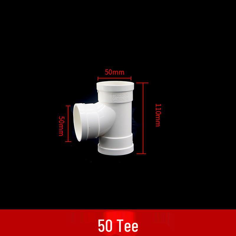 PVC Redukční T-kus s inspekčním otvorem a hrdlem/trnem