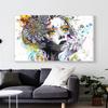 Schöne Mädchen Blume Leinwand Malerei Wand Kunst Poster Drucken Bilder Für Schlafzimmer Wohnkultur