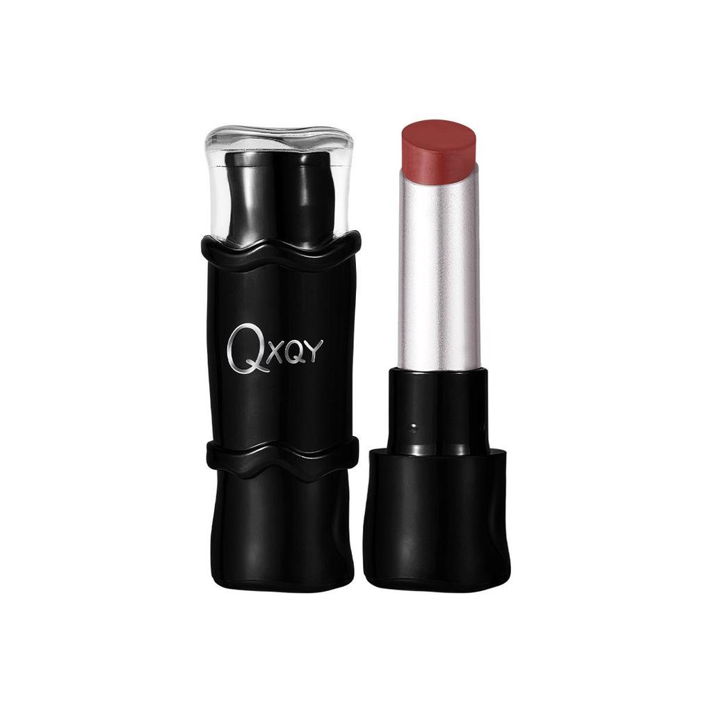 QXQY Geschmeidiger Matter Langhaftender Lippenstift: Leicht, Natürliche Aufhellung, Weichzeichner-Effekt, Nicht klebrig, Lichtecht.