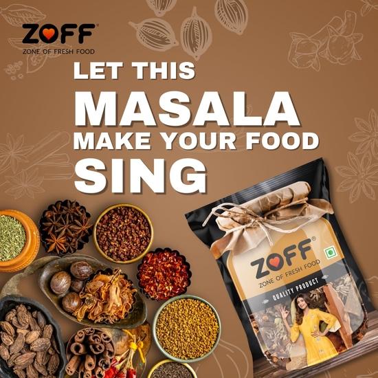 Zoff Garam Masala Sabut | Whole Garam Masala | Khada Garam Masala Mix (Whole Non-Powdered Mixture) | Net Weight 250g