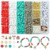 Christmas Beaded Diy Accessories Material, Letter Beads Diy Jewelry Accessories, Beaded Beads Loose Beads Bracelet Set