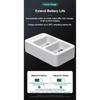 Smart Fast Battery Charger 2 Slots 9V With LED Indicators USB Cable For 9V Ni-MH/Ni-Cd/Li-ion Rechargeable Batteries