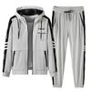 Leisure Sports Suit Men's Spring and Autumn Workwear Jacket Men's Korean Version Versatile Two-piece Set
