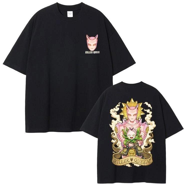 Killer Queen Anime Style Character Graphic Streetwear T-Shirt S