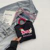 Embroidery Cute Dachshund Dog Bucket Bag Women'S Mobile Phone Bag Versatile Commuter Shoulder Messenger Bag