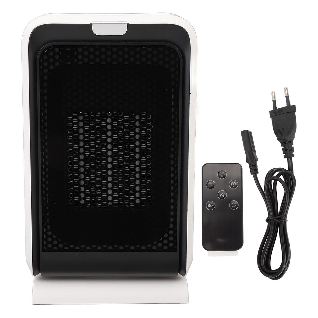 Portable Space Heater 1000W Fast Heating Desktop Small Heating and Cooling Heater Oscillating