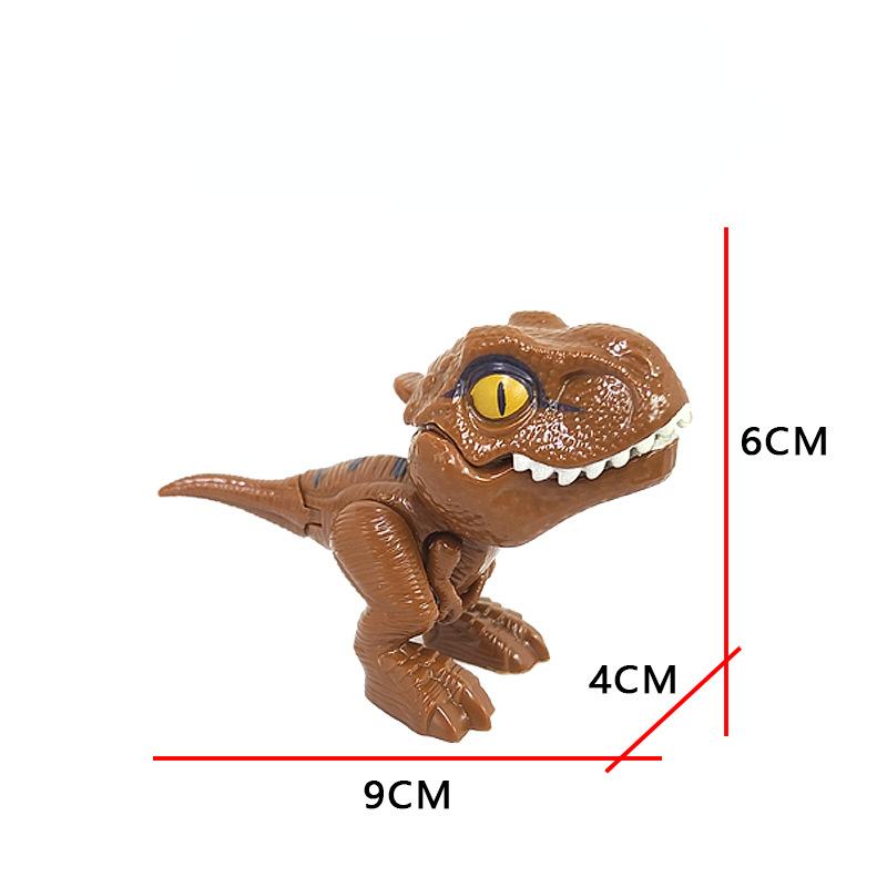 Finger-Biting Dinosaurs Movable Joints Size Simulation Dinosaur Model Toys Children'S Educational Toys Christmas