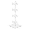 Unique Multilevel Acrylic Eyewear Stand Retail Store Accessories Rack Easy Assemble Acrylic Shelf For Fashionable Glasses Presentation