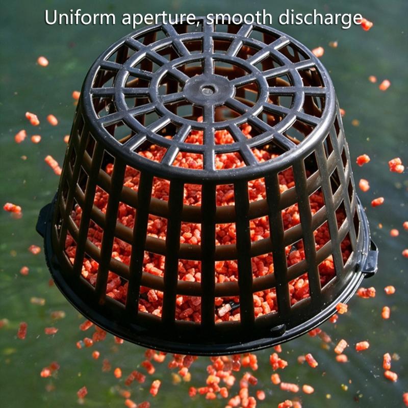 Professional Baits Dispenser With Removable Floating Ball For Convenient Maintenance And Spreading of Baits In Fishing