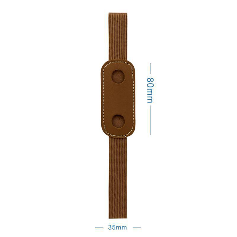 1 buc. Suport pentru stilou cu bandă elastică reglabil, din piele PU colorată, husă pentru stilou, husă elastică pentru pix pentru notebook, detașabilă