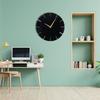 Metallic Analog Wall Clock for Home, Office, Living Room, Bedroom, Kids Room and Kitchen (40 X 40 Cm) | Big Size Stylish Latest Home Decor