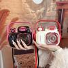 1pc Cute Camera-Shaped Water Bottle, Tritan Big Belly Cup with Carry Strap and Adjustable Shoulder Sling for Hiking, Camping, Party Gifts