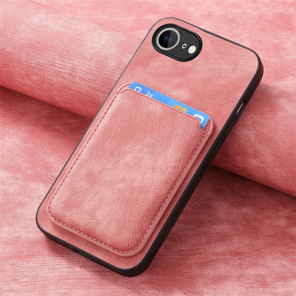 For Magsafe Leather Case for Iphone 16E 16e SE4 Magnetic Wallet Card Pocket Cover for Iphone 16E 16 Pro Max 14 15 Plus 13 12 11