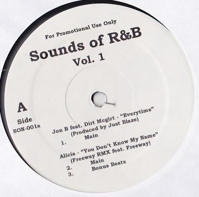 

12inch Record VARIOUS - Sounds Of R&B Vol. 1 SON001 Not On Label US Rap & Hip-Hop/R&B Used