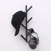 Metal Hat Rack Wall Mount Clothes Hanger Rack Universal Coat Rack  Bedroom