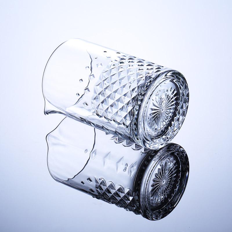 700ml Glass Studded Cocktail Mixing Glass Bar Tool