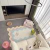 VIKAMA Girl-Style Carpet - Soft And Comfortable Bedroom Bedside Rug - Pink And Cute - Living Room Floor Mat - Home Decoration