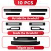 For Great WALL TANK 500 2025 Car Door Sill Scuff Plate Pedal Decor Carbon Fiber Waterproof Protector Sticker Accessories