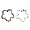 20pcs 16x16mm Flower Charm Beads Antique Silver Bronze Color Flower Charm Spacer Beads Flower Spacer Beads Charm