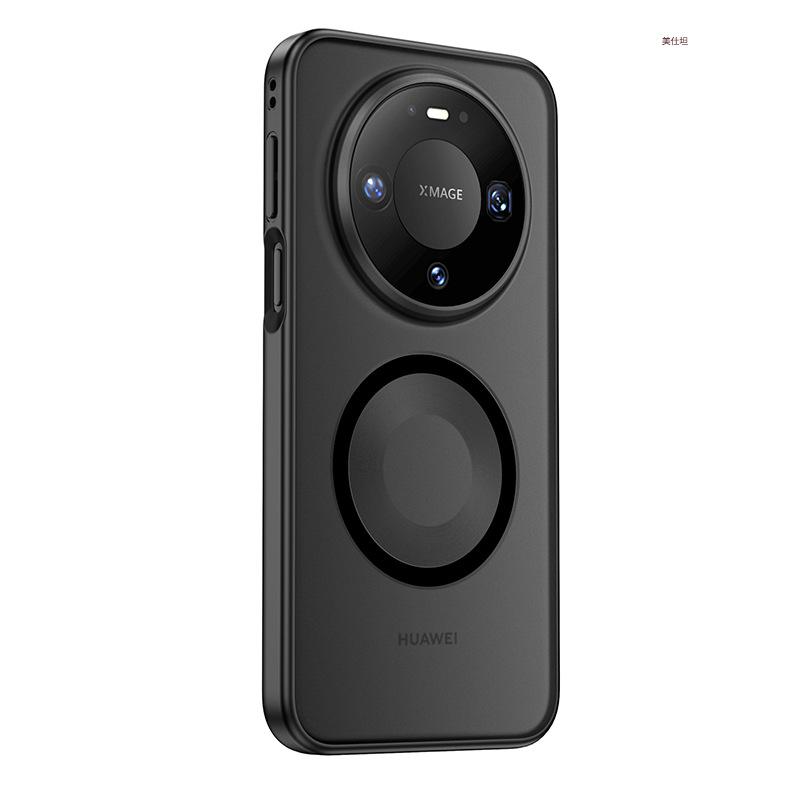 Applicable to Huawei mate80promax mobile phone case airbag anti-drop 80por magnetic all-inclusive skin matte pro men