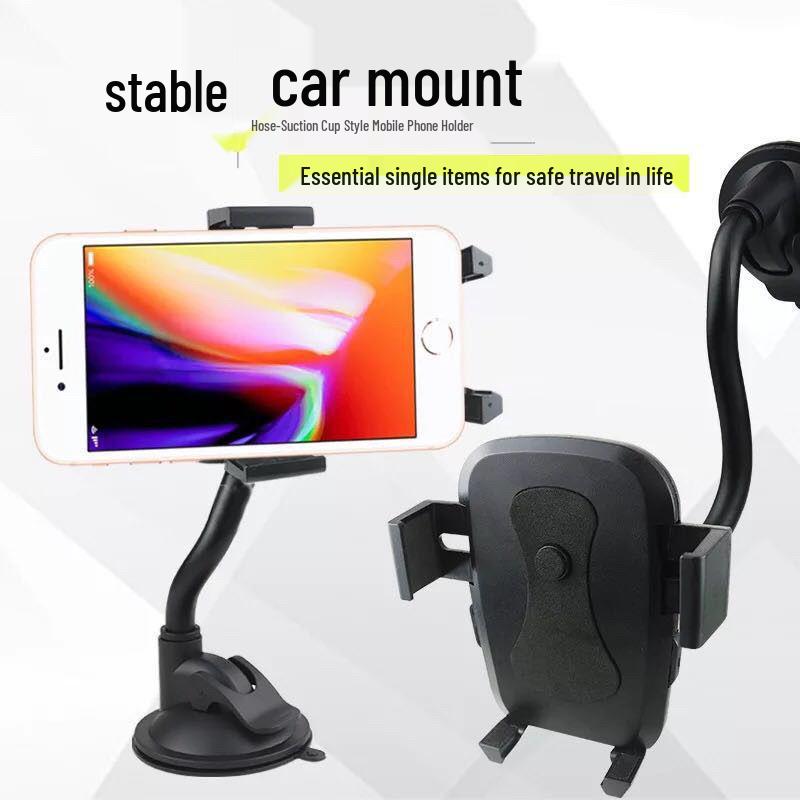 Car Dashboard Rotating Phone Holder with Adjustable Suction Cup