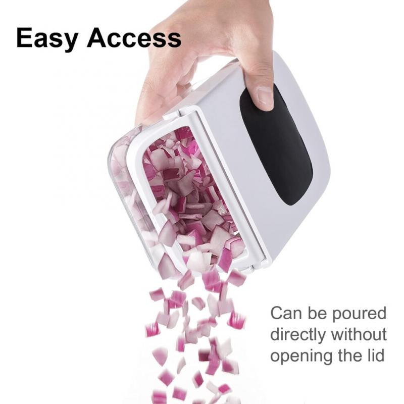 Vegetable Onion Garlic Food Quick Chopper Cutter Slicer Peeler Dicer